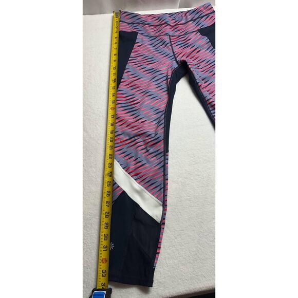 Athleta Electra Sonar 7/8 Tight Medium Yoga Run Gym Workout Leggingd - Picture 2 of 8